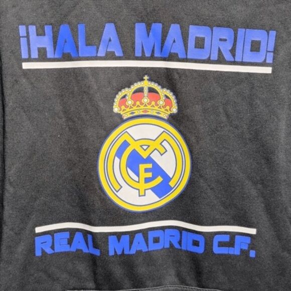 Real Madrid C.F. Hala Madrid! Hoodie SZ L #152 - Picture 2 of 4